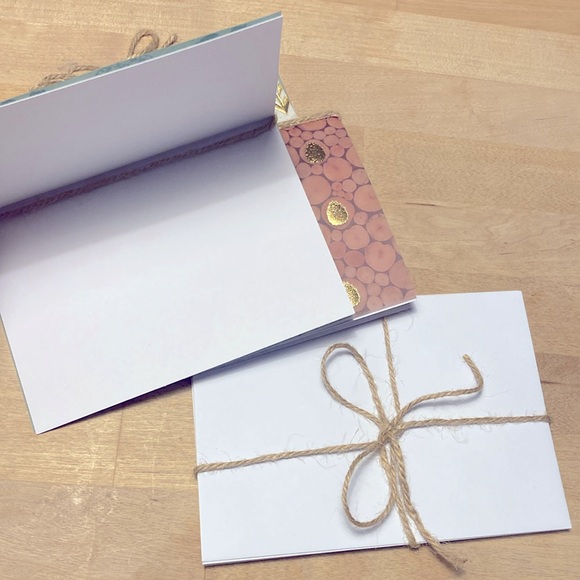 Set of 5 Blank Handmade Cards w/ Envelopes - Picture 10 of 10